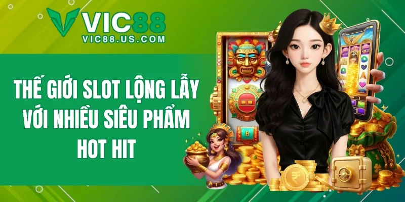 Chơi slot VIC88 với nhiều phiên bản hiện tại độc đáo